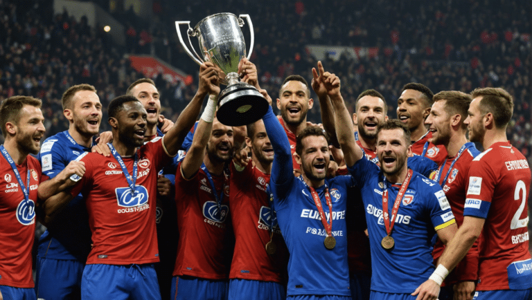 dijon remporte la coupe de france en battant strasbourg, un exploit historique pour le club de football.