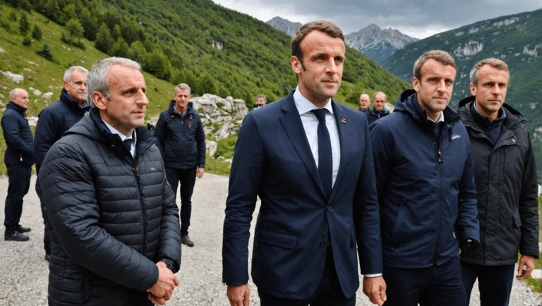 découvrez la condamnation d'emmanuel macron envers les actions de la milice française lors de sa visite dans le vercors