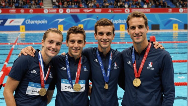 la france brille avec 22 médailles remportées aux championnats d'europe de para-natation